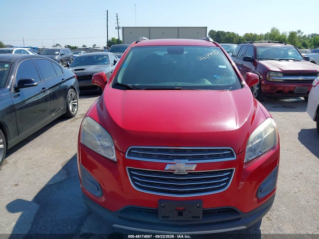 2016 Chevrolet Trax Lt მანქანა იყიდება აუქციონზე, vin: KL7CJLSB6GB602357, აუქციონის ნომერი: 46174587