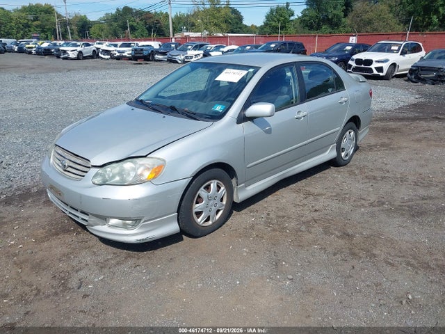 46174712 :رقم المزاد ، 1NXBR38E93Z142288 vin ، 2003 Toyota Corolla S مزاد بيع
