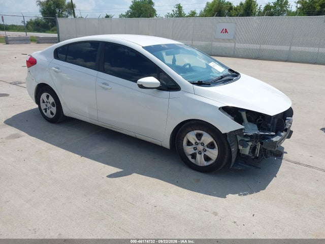 Продажа на аукционе авто 2016 Kia Forte Lx, vin: KNAFK4A65G5616480, номер лота: 46174732