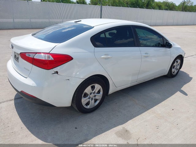 Продажа на аукционе авто 2016 Kia Forte Lx, vin: KNAFK4A65G5616480, номер лота: 46174732