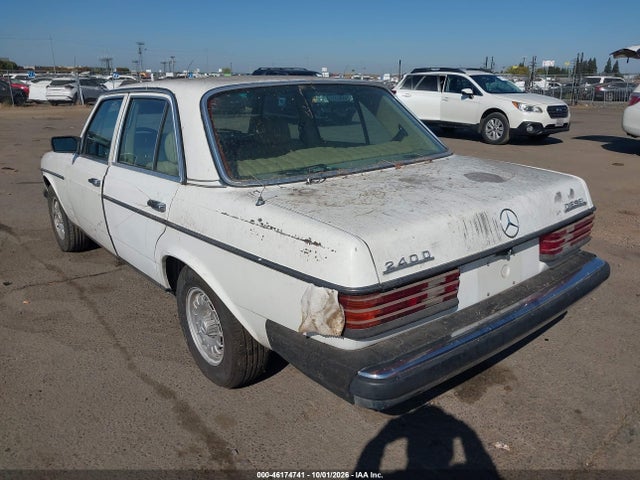 Aukcja sprzedaży 1982 Mercedes-benz 240 D, vin: WDBAB23A5CB344543, numer aukcji: 46174741