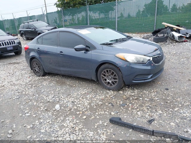 2016 Kia Forte Lx მანქანა იყიდება აუქციონზე, vin: KNAFK4A64G5563481, აუქციონის ნომერი: 46175088