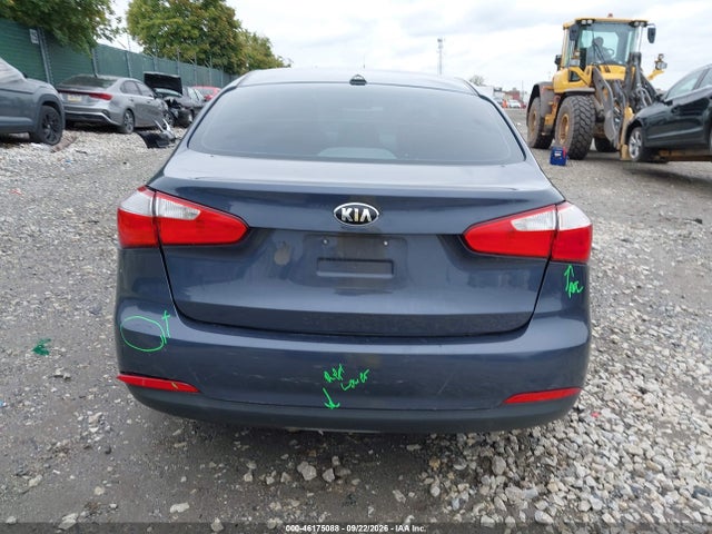 2016 Kia Forte Lx მანქანა იყიდება აუქციონზე, vin: KNAFK4A64G5563481, აუქციონის ნომერი: 46175088