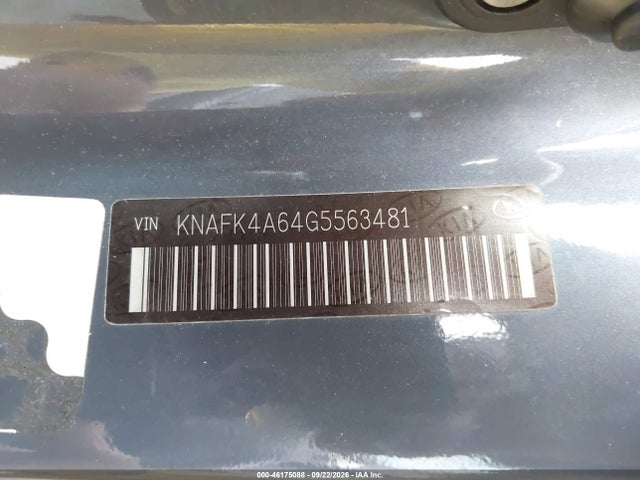 2016 Kia Forte Lx მანქანა იყიდება აუქციონზე, vin: KNAFK4A64G5563481, აუქციონის ნომერი: 46175088