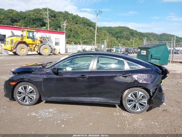 46175110 :رقم المزاد ، 19XFC1F77GE203111 vin ، 2016 Honda Civic Ex-l مزاد بيع