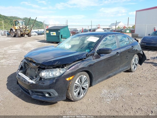 46175110 :رقم المزاد ، 19XFC1F77GE203111 vin ، 2016 Honda Civic Ex-l مزاد بيع
