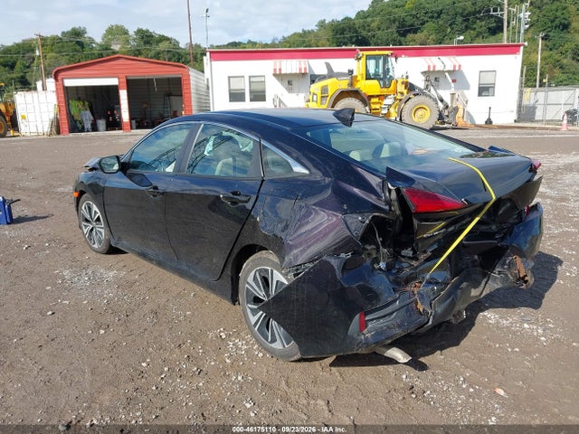 46175110 :رقم المزاد ، 19XFC1F77GE203111 vin ، 2016 Honda Civic Ex-l مزاد بيع