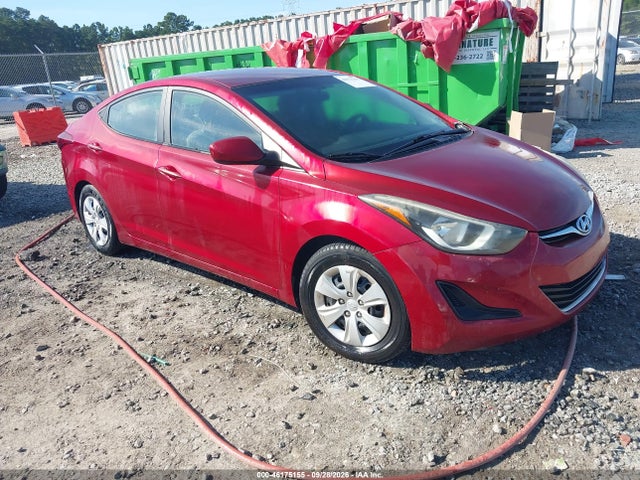 Auction sale of the 2016 Hyundai Elantra Se, vin: 5NPDH4AE5GH676632, lot number: 46175155