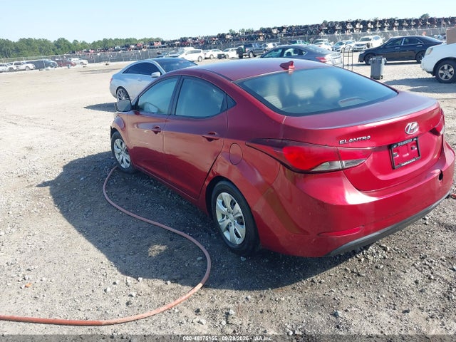 Aukcja sprzedaży 2016 Hyundai Elantra Se, vin: 5NPDH4AE5GH676632, numer aukcji: 46175155