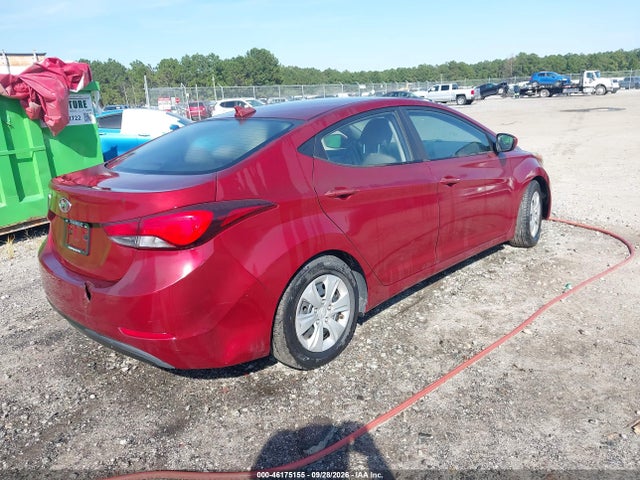 Aukcja sprzedaży 2016 Hyundai Elantra Se, vin: 5NPDH4AE5GH676632, numer aukcji: 46175155