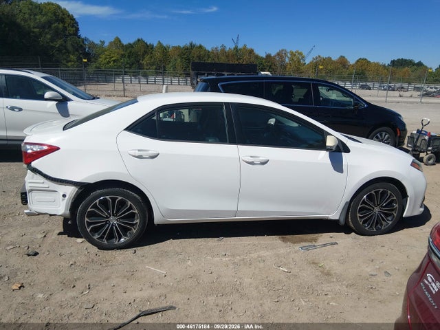 Aukcja sprzedaży 2015 Toyota Corolla S Plus, vin: 2T1BURHE3FC378166, numer aukcji: 46175184