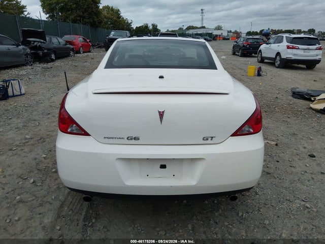 2007 Pontiac G6 Gt მანქანა იყიდება აუქციონზე, vin: 1G2ZH361074150053, აუქციონის ნომერი: 46175206