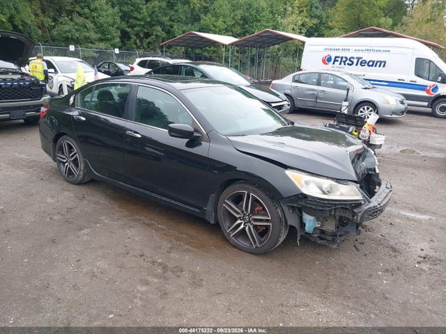 46175222 :رقم المزاد ، 1HGCR2F15HA229442 vin ، 2017 Honda Accord Sport Se مزاد بيع
