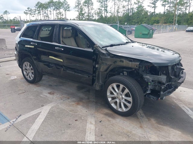 Продаж на аукціоні авто 2017 Jeep Grand Cherokee Limited 4x2, vin: 1C4RJEBG0HC708206, номер лоту: 46175246