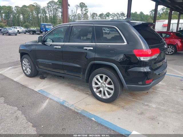 Продаж на аукціоні авто 2017 Jeep Grand Cherokee Limited 4x2, vin: 1C4RJEBG0HC708206, номер лоту: 46175246
