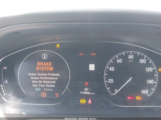 Aukcja sprzedaży 2018 Honda Accord Ex-l 2.0t, vin: 1HGCV2F64JA020884, numer aukcji: 46175352