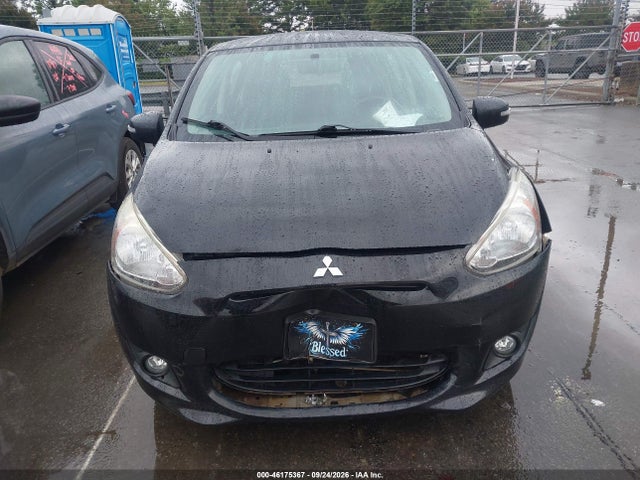2015 Mitsubishi Mirage Es/rf მანქანა იყიდება აუქციონზე, vin: ML32A4HJ4FH046888, აუქციონის ნომერი: 46175367