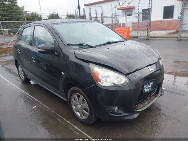2015 Mitsubishi Mirage Es/rf მანქანა იყიდება აუქციონზე, vin: ML32A4HJ4FH046888, აუქციონის ნომერი: 46175367