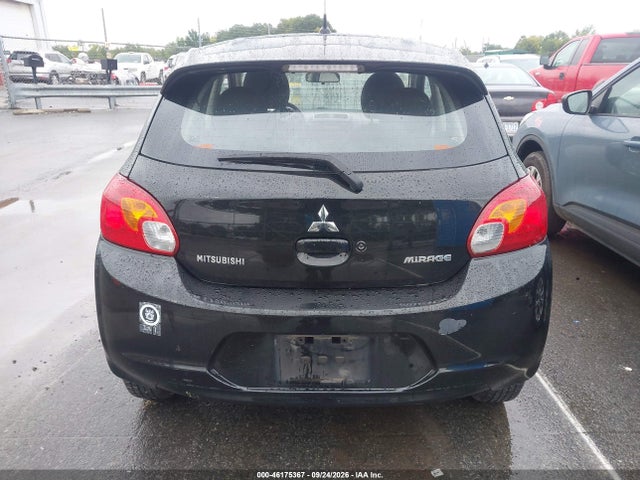 2015 Mitsubishi Mirage Es/rf მანქანა იყიდება აუქციონზე, vin: ML32A4HJ4FH046888, აუქციონის ნომერი: 46175367