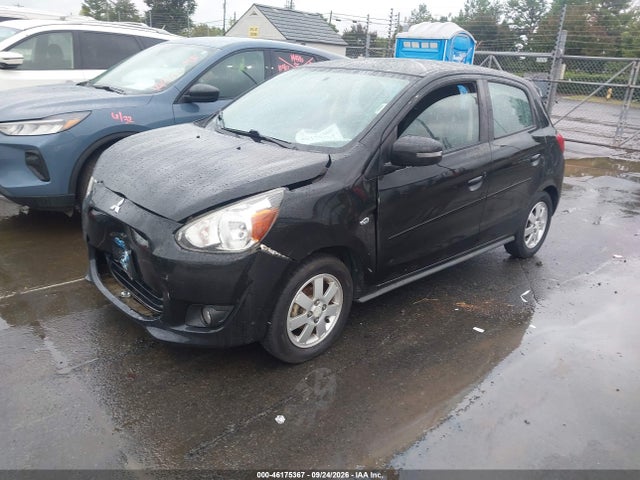 2015 Mitsubishi Mirage Es/rf მანქანა იყიდება აუქციონზე, vin: ML32A4HJ4FH046888, აუქციონის ნომერი: 46175367