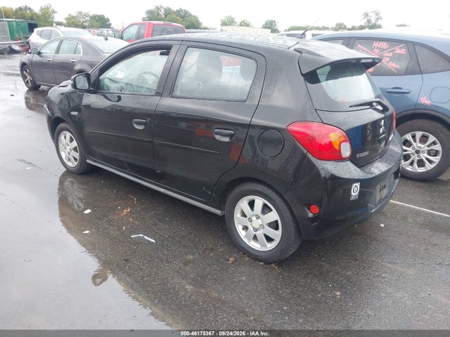 2015 Mitsubishi Mirage Es/rf მანქანა იყიდება აუქციონზე, vin: ML32A4HJ4FH046888, აუქციონის ნომერი: 46175367