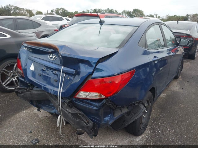 46175387 :رقم المزاد ، KMHCT4AE7HU203764 vin ، 2017 Hyundai Accent Se مزاد بيع