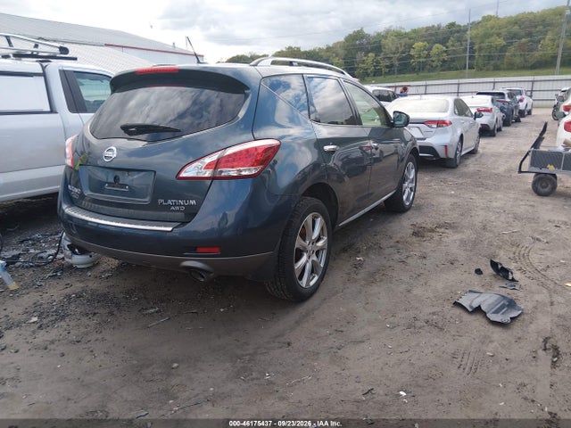 Продаж на аукціоні авто 2014 Nissan Murano Le, vin: JN8AZ1MW9EW506143, номер лоту: 46175437