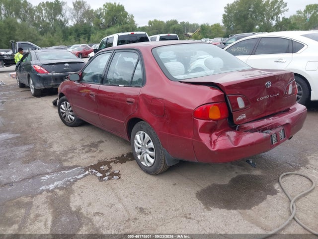 46175501 :رقم المزاد ، 1NXBR12E1YZ369852 vin ، 2000 Toyota Corolla Le مزاد بيع