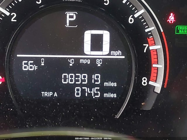 46175565 :رقم المزاد ، 19XFC2F58GE028713 vin ، 2016 Honda Civic Lx مزاد بيع