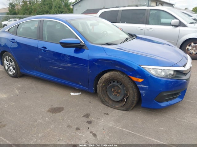 46175565 :رقم المزاد ، 19XFC2F58GE028713 vin ، 2016 Honda Civic Lx مزاد بيع