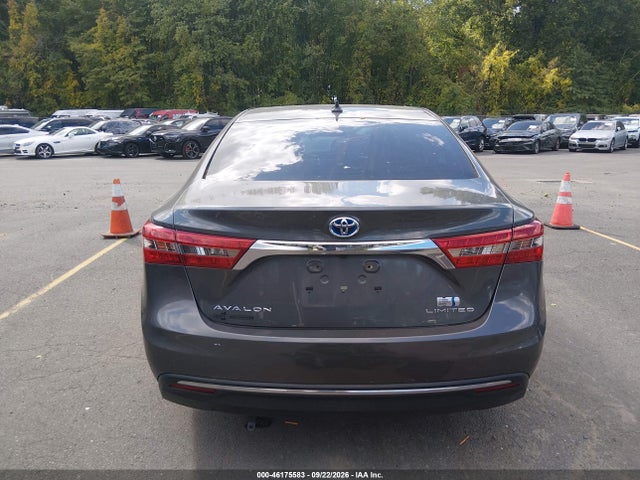 2017 Toyota Avalon Hybrid Limited მანქანა იყიდება აუქციონზე, vin: 4T1BD1EB4HU058139, აუქციონის ნომერი: 46175583