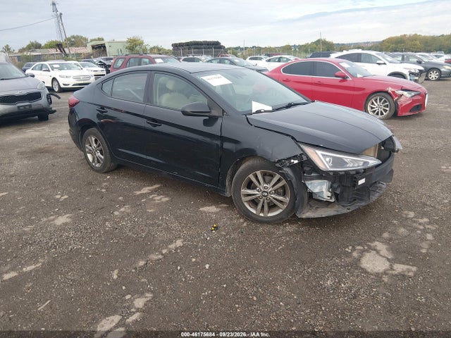 2019 Hyundai Elantra Sel მანქანა იყიდება აუქციონზე, vin: 5NPD84LF6KH415248, აუქციონის ნომერი: 46175684