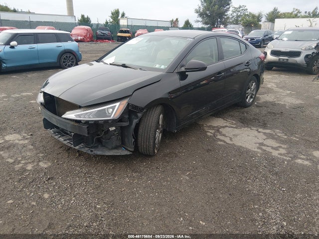 2019 Hyundai Elantra Sel მანქანა იყიდება აუქციონზე, vin: 5NPD84LF6KH415248, აუქციონის ნომერი: 46175684
