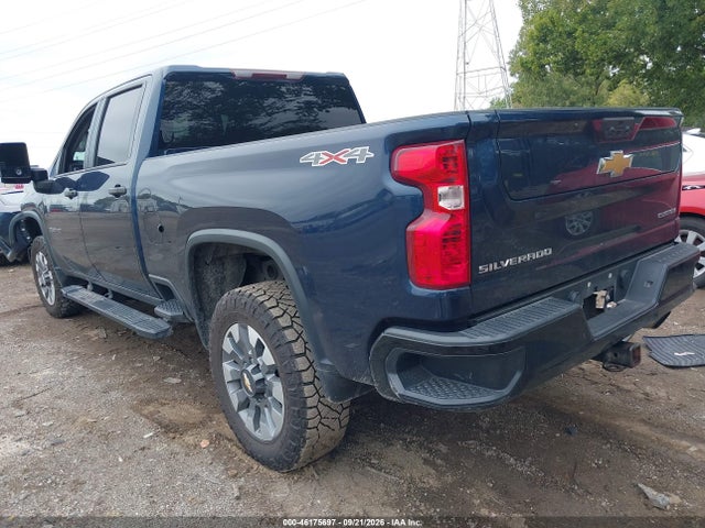 2022 Chevrolet Silverado 2500hd 4wd  Standard Bed Custom მანქანა იყიდება აუქციონზე, vin: 1GC4YME70NF129223, აუქციონის ნომერი: 46175697