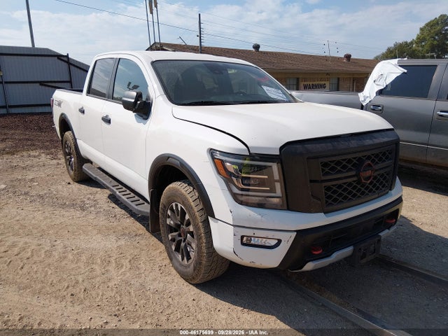 2023 Nissan Titan Pro-4x 4x4 მანქანა იყიდება აუქციონზე, vin: 1N6AA1ED5PN105842, აუქციონის ნომერი: 46175699