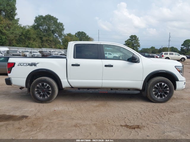 2023 Nissan Titan Pro-4x 4x4 მანქანა იყიდება აუქციონზე, vin: 1N6AA1ED5PN105842, აუქციონის ნომერი: 46175699