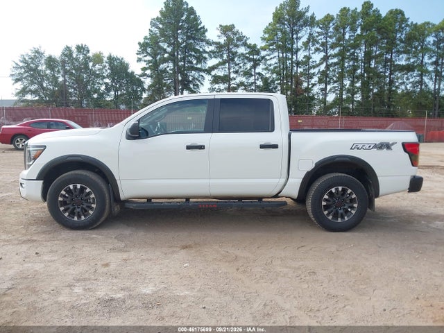 2023 Nissan Titan Pro-4x 4x4 მანქანა იყიდება აუქციონზე, vin: 1N6AA1ED5PN105842, აუქციონის ნომერი: 46175699