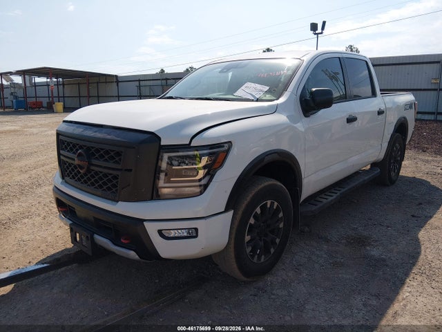 2023 Nissan Titan Pro-4x 4x4 მანქანა იყიდება აუქციონზე, vin: 1N6AA1ED5PN105842, აუქციონის ნომერი: 46175699