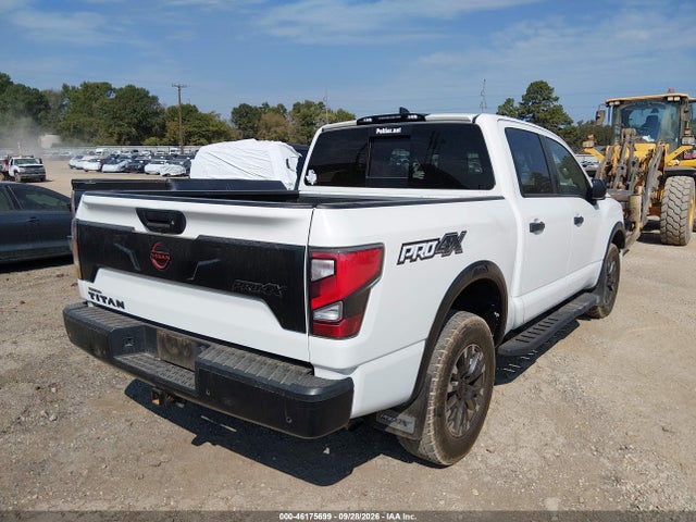 2023 Nissan Titan Pro-4x 4x4 მანქანა იყიდება აუქციონზე, vin: 1N6AA1ED5PN105842, აუქციონის ნომერი: 46175699