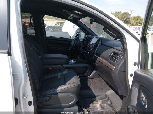 2023 Nissan Titan Pro-4x 4x4 მანქანა იყიდება აუქციონზე, vin: 1N6AA1ED5PN105842, აუქციონის ნომერი: 46175699