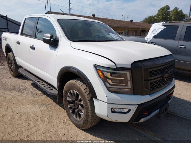 2023 Nissan Titan Pro-4x 4x4 მანქანა იყიდება აუქციონზე, vin: 1N6AA1ED5PN105842, აუქციონის ნომერი: 46175699