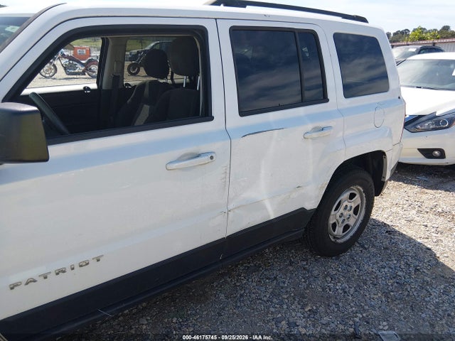 46175745 :رقم المزاد ، 1C4NJPBAXGD648675 vin ، 2016 Jeep Patriot Sport مزاد بيع
