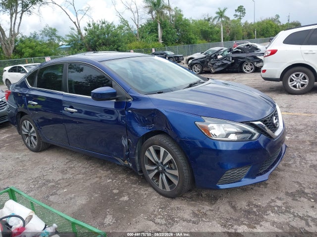2019 Nissan Sentra Sv მანქანა იყიდება აუქციონზე, vin: 3N1AB7AP6KY342647, აუქციონის ნომერი: 46175755