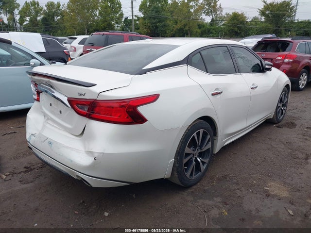 2016 Nissan Maxima 3.5 Sv მანქანა იყიდება აუქციონზე, vin: 1N4AA6AP1GC443630, აუქციონის ნომერი: 46175886