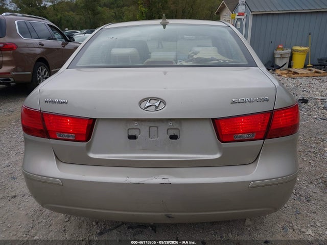 Продажа на аукционе авто 2009 Hyundai Sonata Gls, vin: 5NPET46CX9H436456, номер лота: 46175905