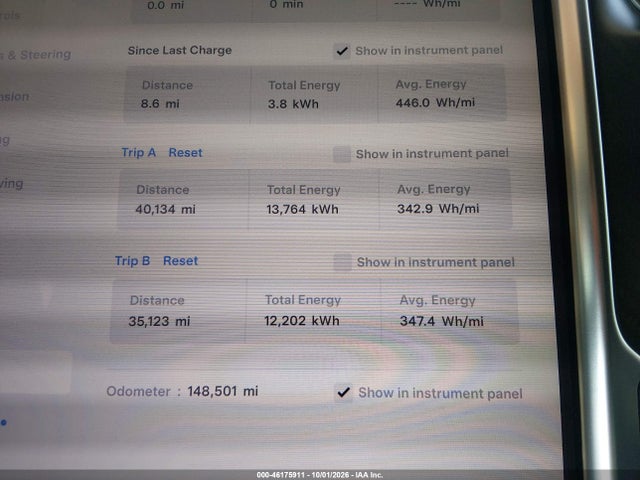 Tesla Model S P85 2014 5YJSA1H13EFP59565 Image 7