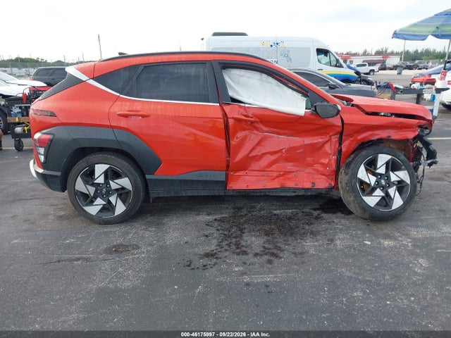 Aukcja sprzedaży 2025 Hyundai Kona Limited, vin: KM8HE3A38SU193990, numer aukcji: 46175997