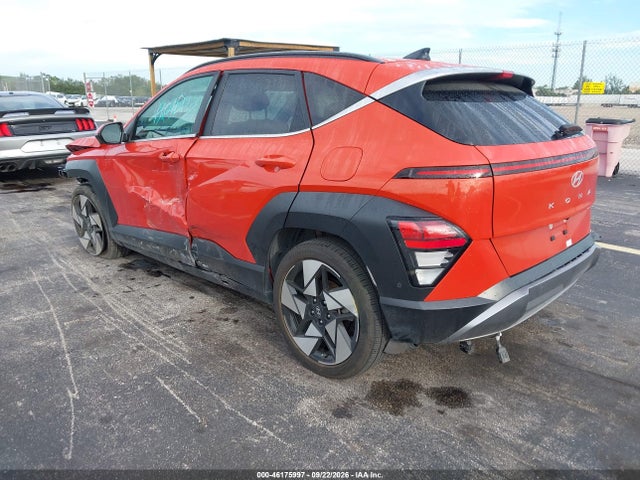 Aukcja sprzedaży 2025 Hyundai Kona Limited, vin: KM8HE3A38SU193990, numer aukcji: 46175997