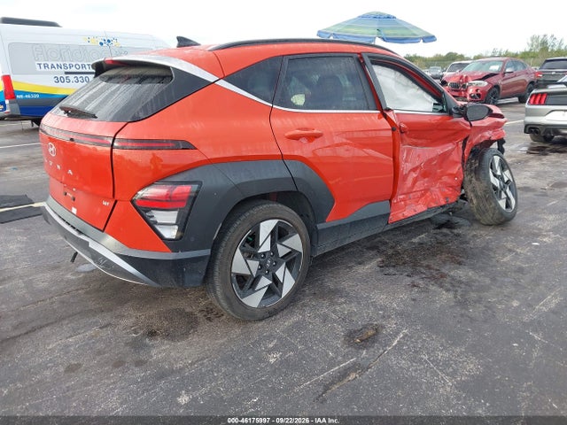 Aukcja sprzedaży 2025 Hyundai Kona Limited, vin: KM8HE3A38SU193990, numer aukcji: 46175997