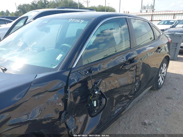 2025 Honda Civic Lx მანქანა იყიდება აუქციონზე, vin: 2HGFE2F23SH600284, აუქციონის ნომერი: 46176023
